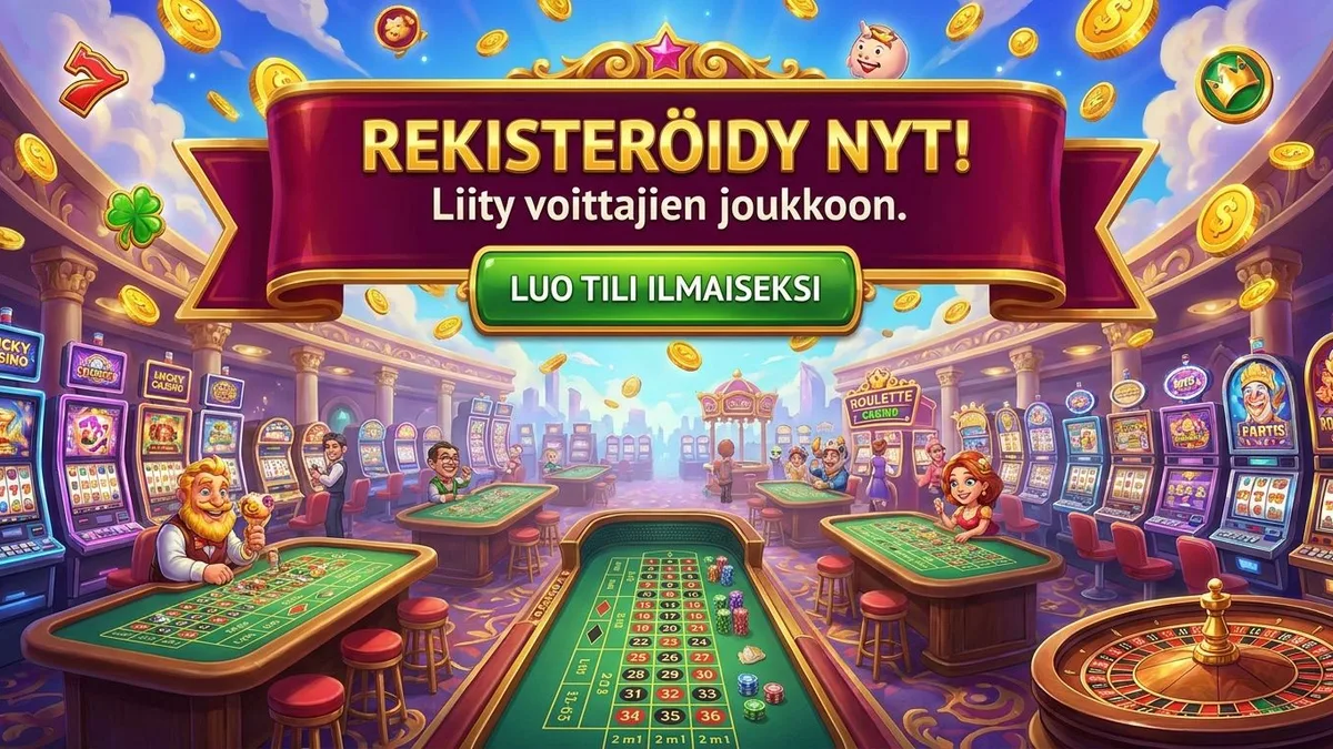 Rekisteröidy bonuksella